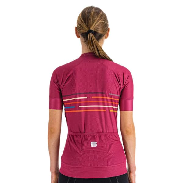 Sportful Kortærmet Jersey Velodrome Rosa S Kvinde
