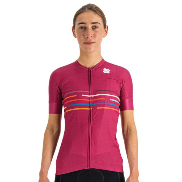 Sportful Kortærmet Jersey Velodrome Rosa S Kvinde