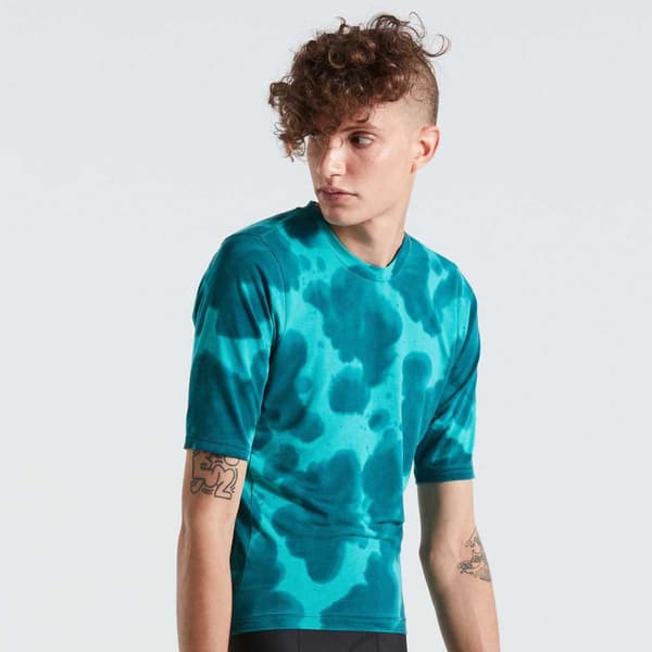Specialized Outlet Lyhythihainen Jersey Adv Garment Wash Sininen L Mies