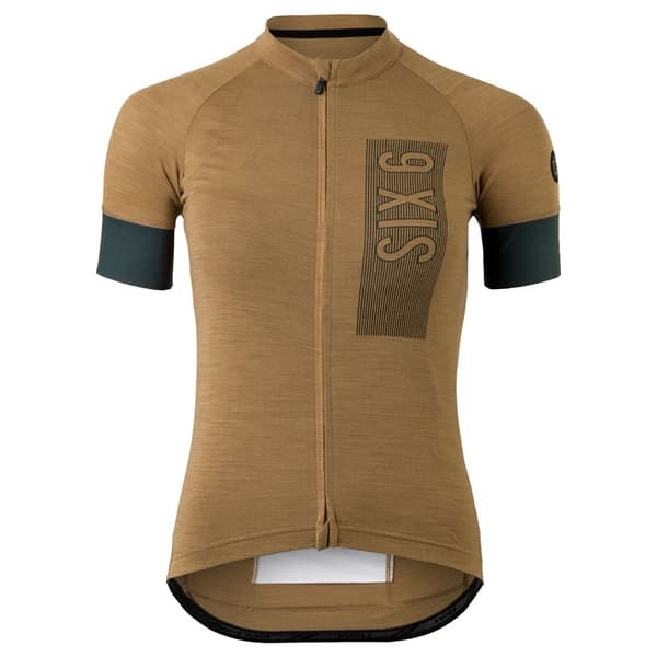 Agu Solid Merino Ii Six6 Kortærmet Trøje Brun S Kvinde