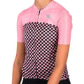 Miniatyrbillede 4 af 5: Sportful Kortærmet Jersey Checkmate Sort,Rosa M Kvinde