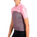 Miniatyrbillede 5 af 5: Sportful Kortærmet Jersey Checkmate Sort,Rosa M Kvinde