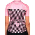 Miniatyrbillede 2 af 5: Sportful Kortærmet Jersey Checkmate Sort,Rosa M Kvinde