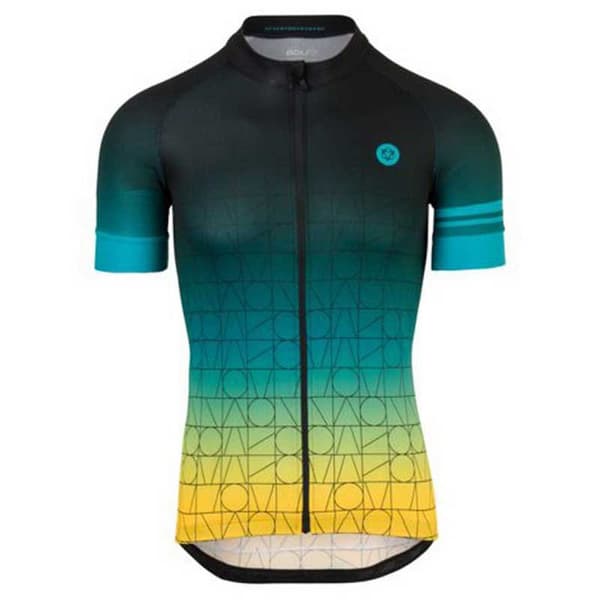 Agu Figures Trend Korta ärmar Cykeltröja Grönt 3XL Man