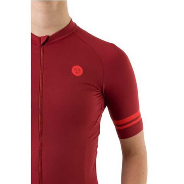 Agu Solid Ii Trend Korta ärmar Cykeltröja Röd XS Kvinna