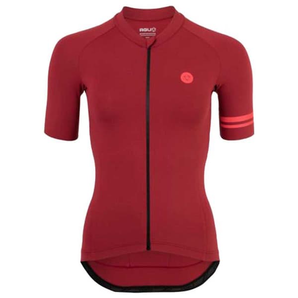 Agu Solid Ii Trend Korta ärmar Cykeltröja Röd XS Kvinna