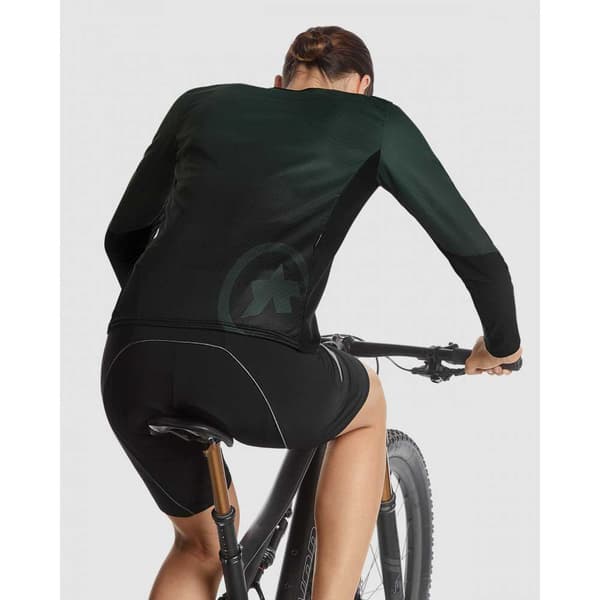 Assos Trail Pitkähihainen Enduropaita Vihreä S Nainen