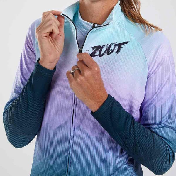 Zoot Pitkähihainen Jersey Ltd Cycle Thermo Punainen,Oranssi S Nainen