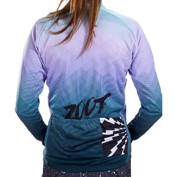 Zoot Pitkähihainen Jersey Ltd Cycle Thermo Punainen,Oranssi S Nainen