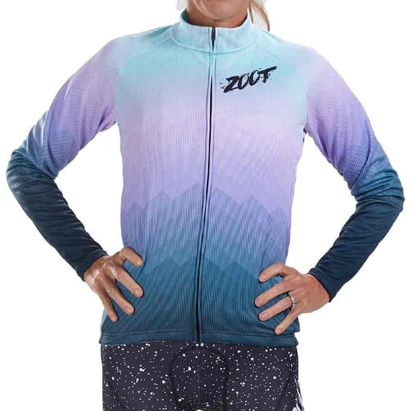 Zoot Pitkähihainen Jersey Ltd Cycle Thermo Punainen,Oranssi S Nainen