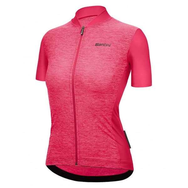 Santini Kortærmet Trøje Colore Puro Rosa XS Kvinde