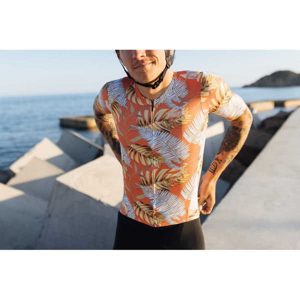 Tactic Lyhythihainen Jersey Hard Day Tropical 2022 Oranssi S Mies