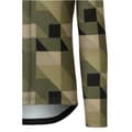 Miniatyrbillede 6 af 7: Agu Triangle Stripe Essential Langærmet Trøje Grøn L Mand