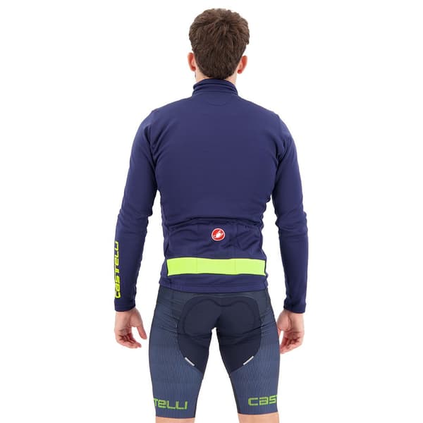 Castelli Pitkähihainen Jersey Puro 3 Fz Sininen M Mies