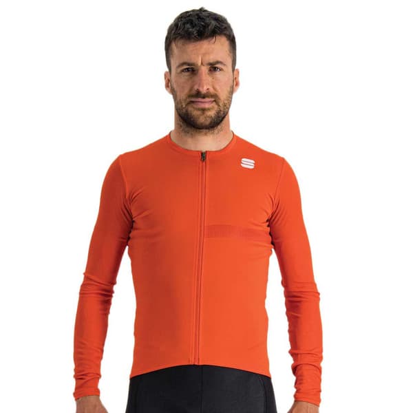 Sportful Långärmad Tröja Matchy Orange M Man