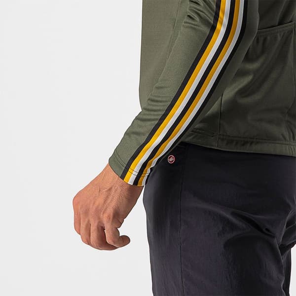 Castelli Langærmet Trøje Unlimited Thermal Grøn L Mand
