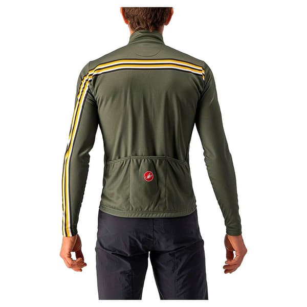 Castelli Langærmet Trøje Unlimited Thermal Grøn L Mand