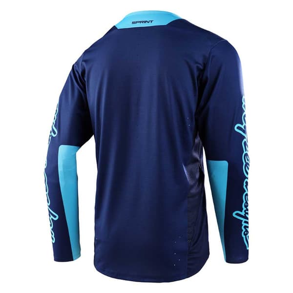 Troy Lee Designs Långärmad Endurotröja Sprint Blå L Man