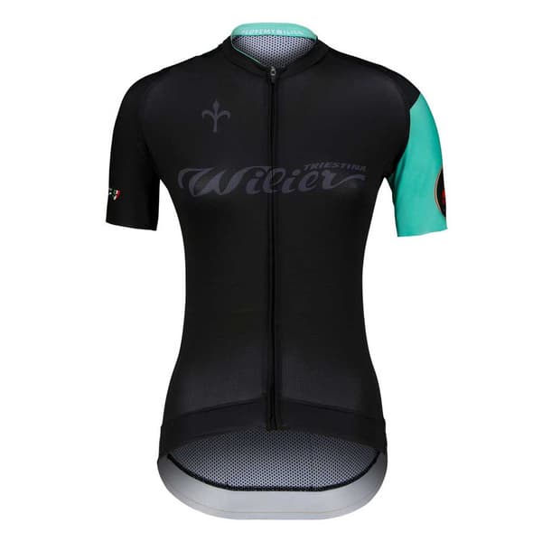 Wilier Kortærmet Trøje Cycling Club Sort L Kvinde