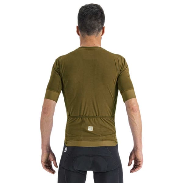 Sportful Kortærmet Jersey Monocrom Grøn XL Mand