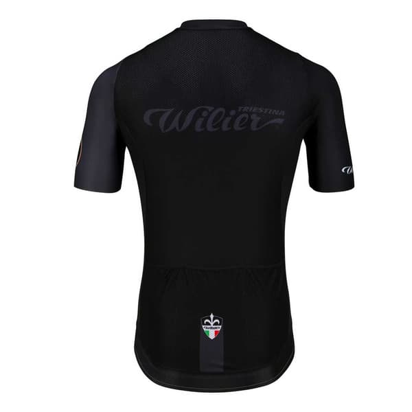 Wilier Kortærmet Trøje Cycling Club Sort XL Kvinde