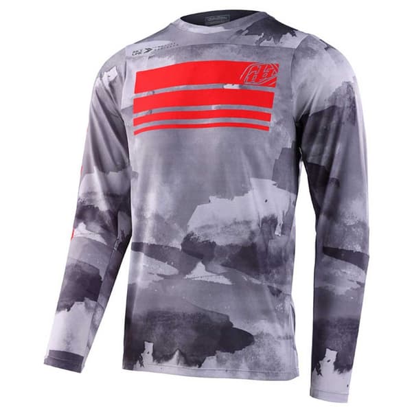 Troy Lee Designs Pitkähihainen Enduro Jersey Skyline Harmaa XL Mies