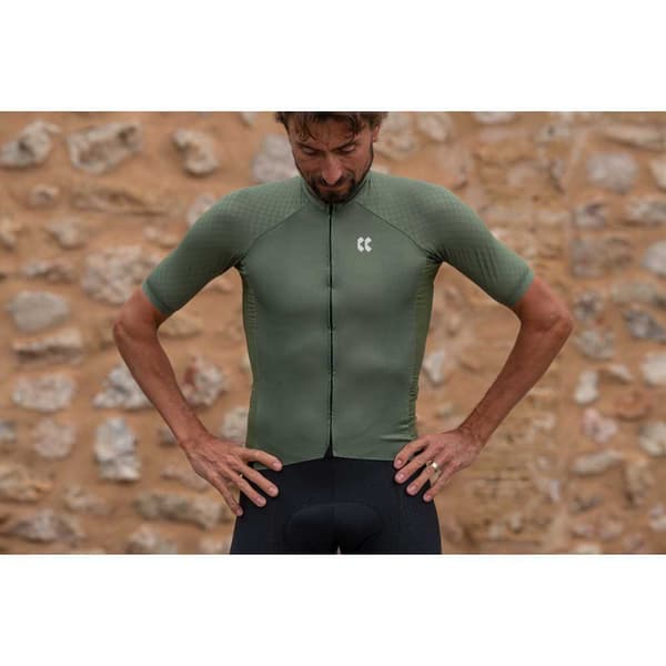 Kalas Kortærmet Trøje Passion Z3 Carbon Grøn 3XL Mand