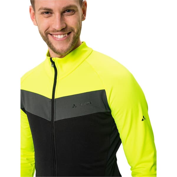 Vaude Bike Långärmad Tröja Posta Tricot Gul,Svart L Man