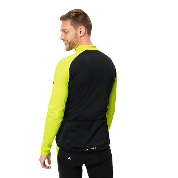 Vaude Bike Långärmad Tröja Posta Tricot Gul,Svart L Man