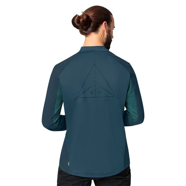 Vaude Bike Pitkähihainen Jersey All Year Moab Sininen M Mies