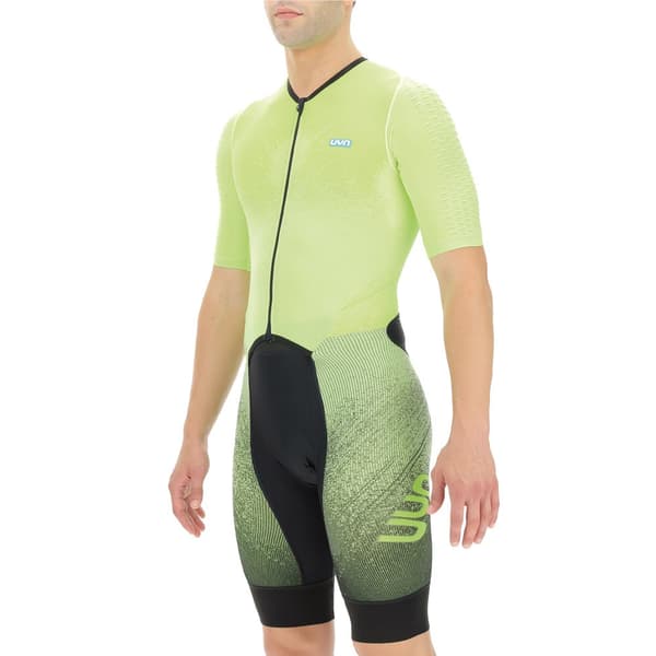 Uyn Kortärmad Racedress Integrated Grönt S Man