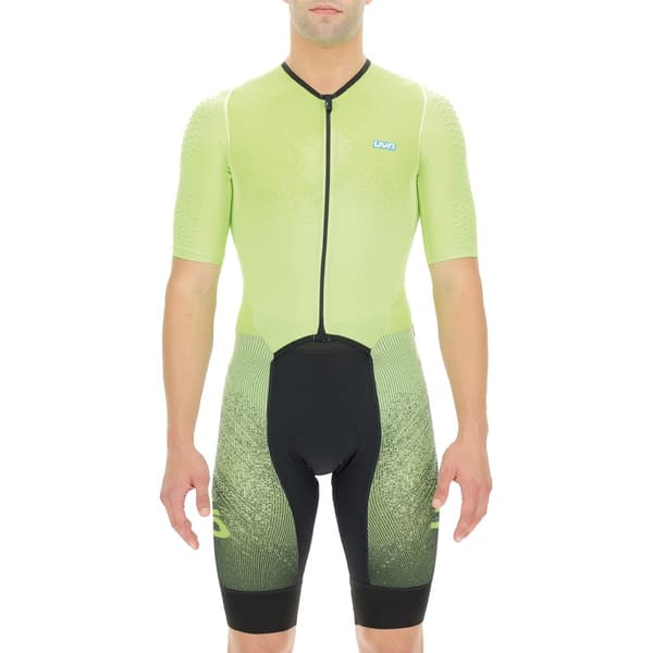 Uyn Kortärmad Racedress Integrated Grönt S Man