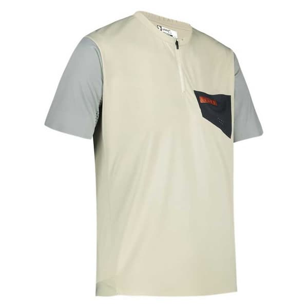 Leatt Lyhythihainen T-paita Mtb Trail 3.0 Beige L Mies