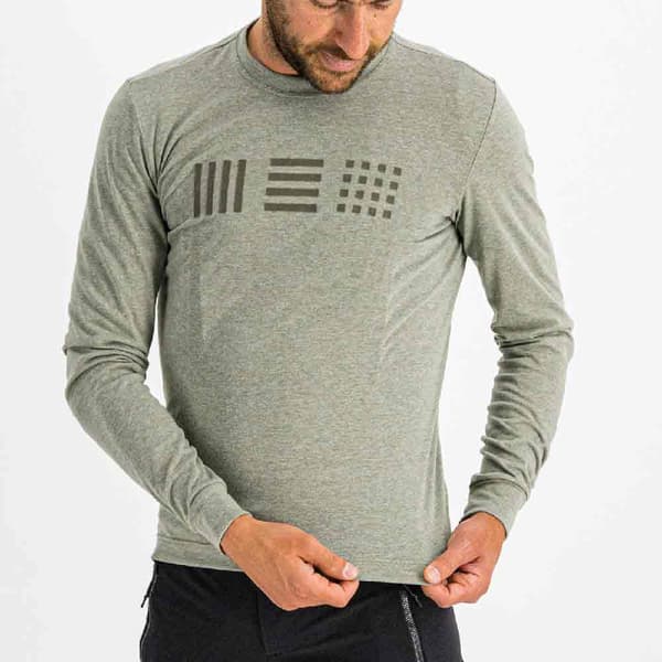 Sportful Långärmad Tröja Giara Tee Long Grå 2XL Man