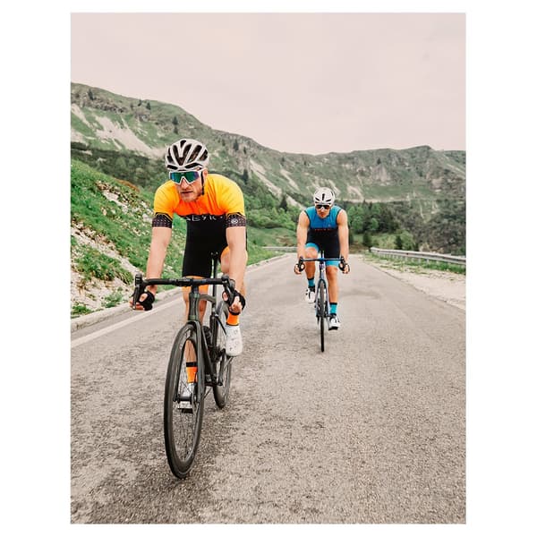 Bicycle Line Kortærmet Trøje Aero S2 Orange M Mand