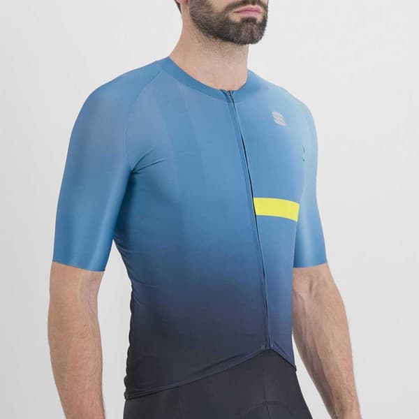 Sportful Kortärmad Tröja Bomber Blå M Man