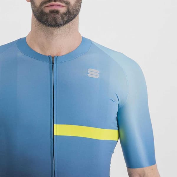 Sportful Kortärmad Tröja Bomber Blå M Man