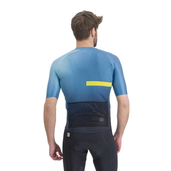 Sportful Kortärmad Tröja Bomber Blå M Man