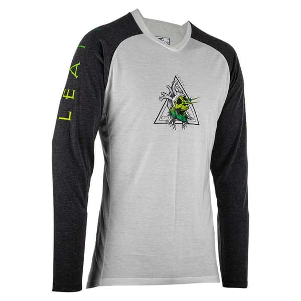 Leatt Pitkähihainen Enduro Jersey Gravity 2.0 Harmaa L Mies