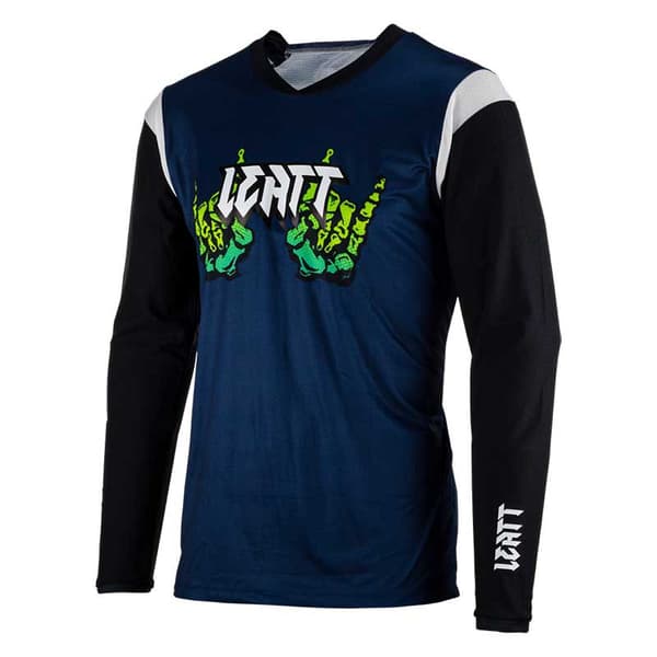 Leatt Långärmad Endurotröja Gravity 3.0 Blå L Man