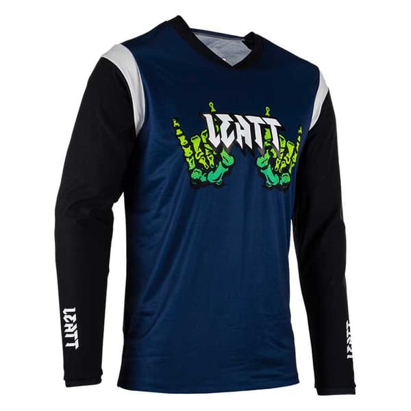 Leatt Långärmad Endurotröja Gravity 3.0 Blå L Man