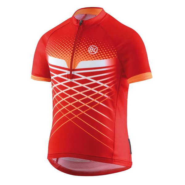 Bicycle Line Kortærmet Jersey Shiro Orange 140 cm Dreng