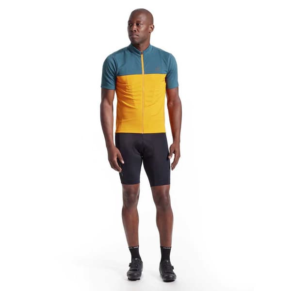 Pearl Izumi Kortærmet Trøje Quest Gul,Blå XL Mand