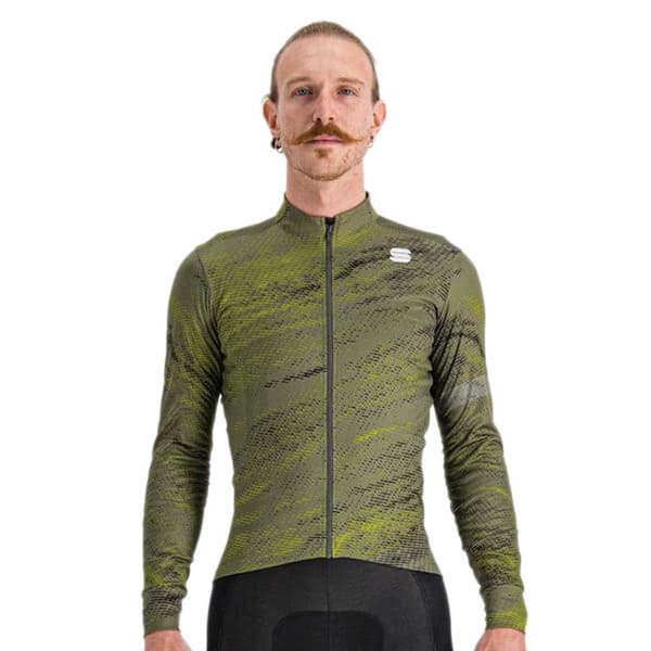 Sportful Langærmet Trøje Cliff Supergiara Thermal Grøn XL Mand