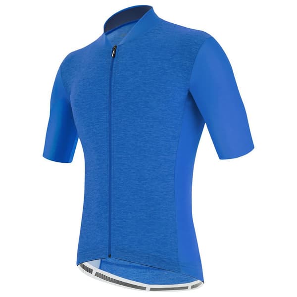 Santini Kortærmet Trøje Colore Puro Blå 2XL Mand