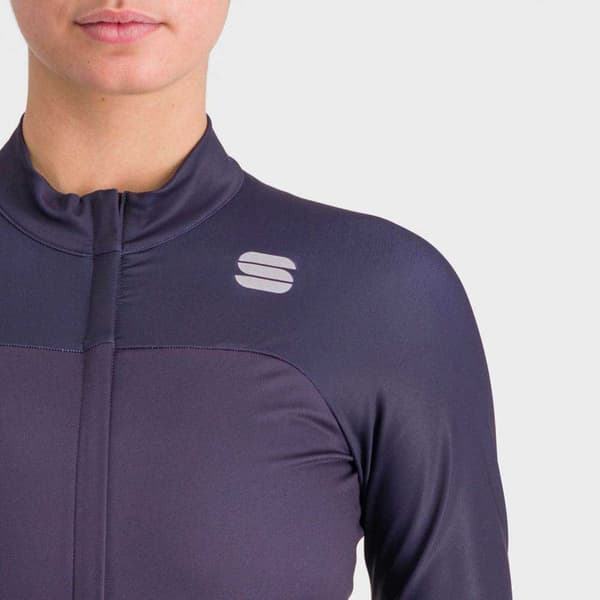 Sportful Langærmet Trøje Bodyfit Pro Thermal Lilla S Kvinde