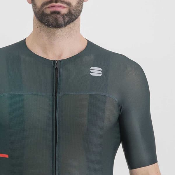 Sportful Kortærmet Trøje Light Pro Grøn 2XL Mand