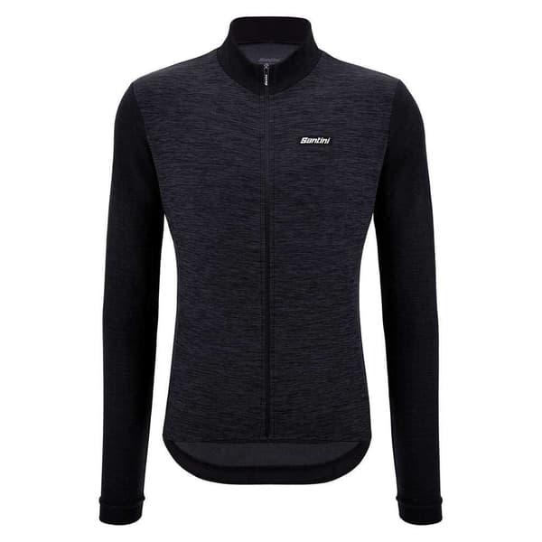 Santini Pitkähihainen Jersey Pure Musta S Mies