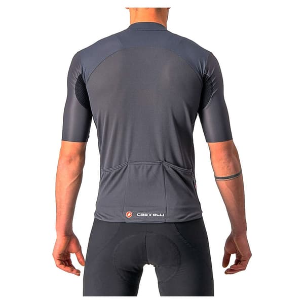 Castelli Kortärmad Tröja Endurance Elite Grå 3XL Man