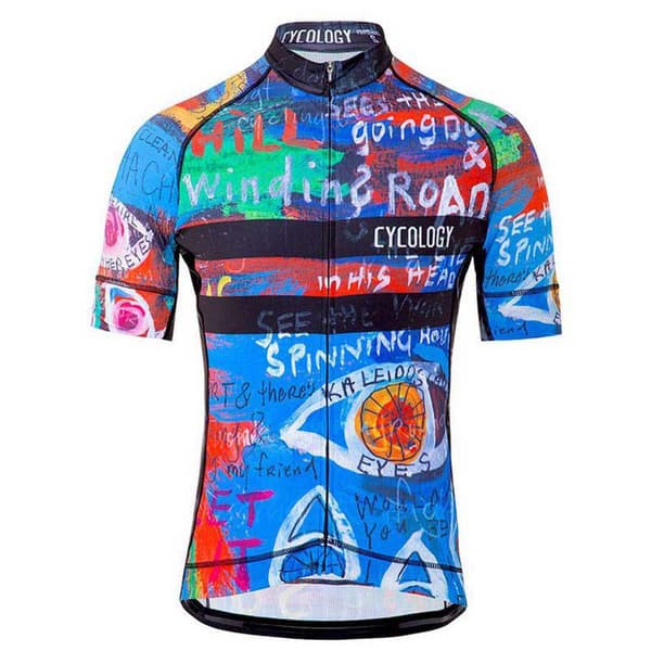 Cycology Kortærmet Jersey 8 Days Blå XL Mand